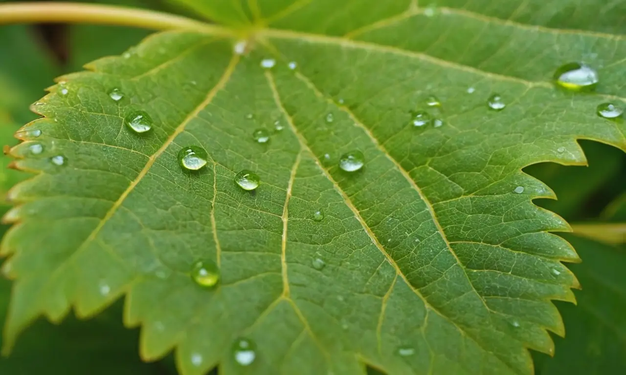 Feuilles vertes brillantes, lumière du soleil et vie