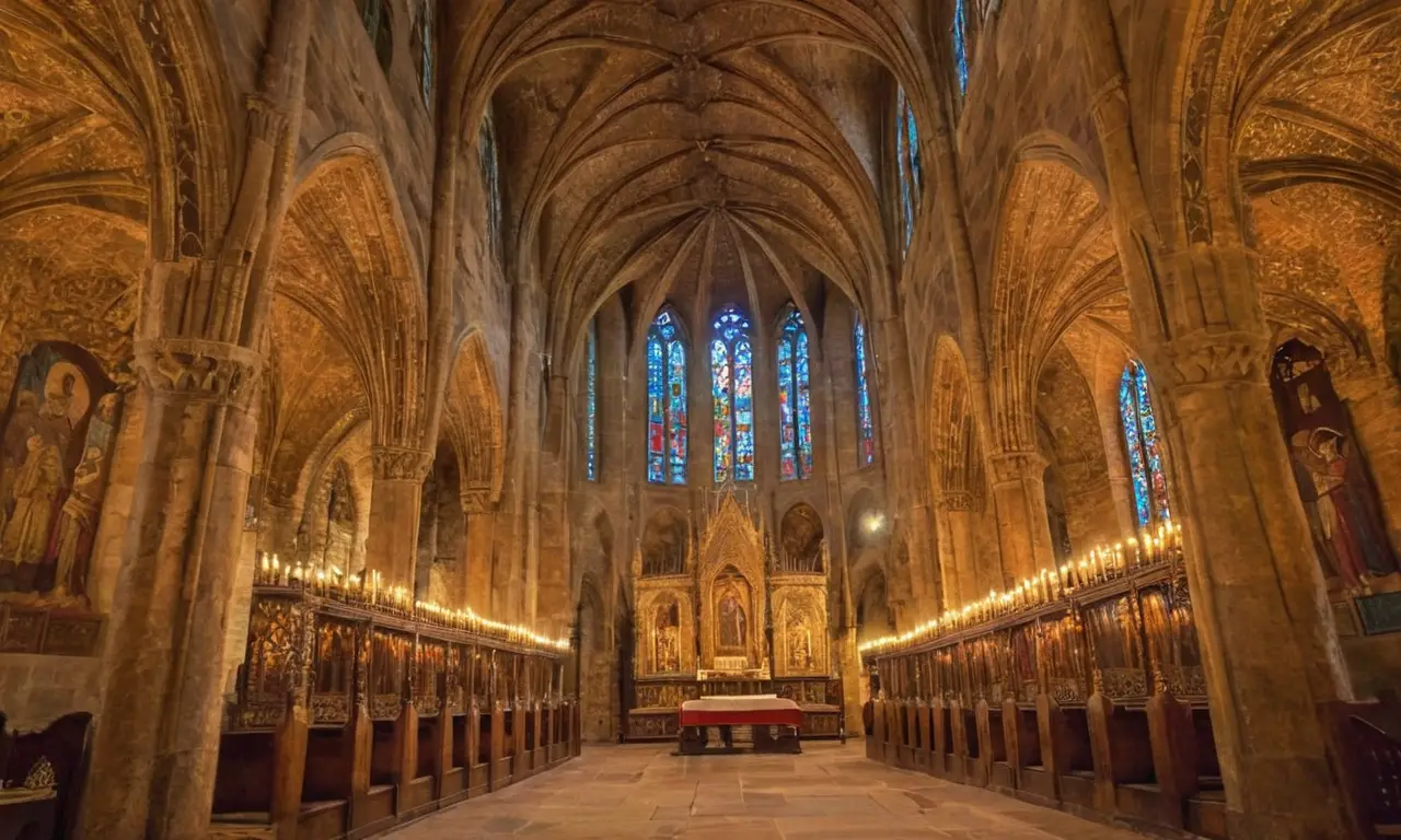 Cathédrale gothique majestueuse, beauté intemporelle et sacrée