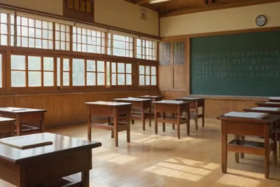 Salle de classe accueillante et bien organisée