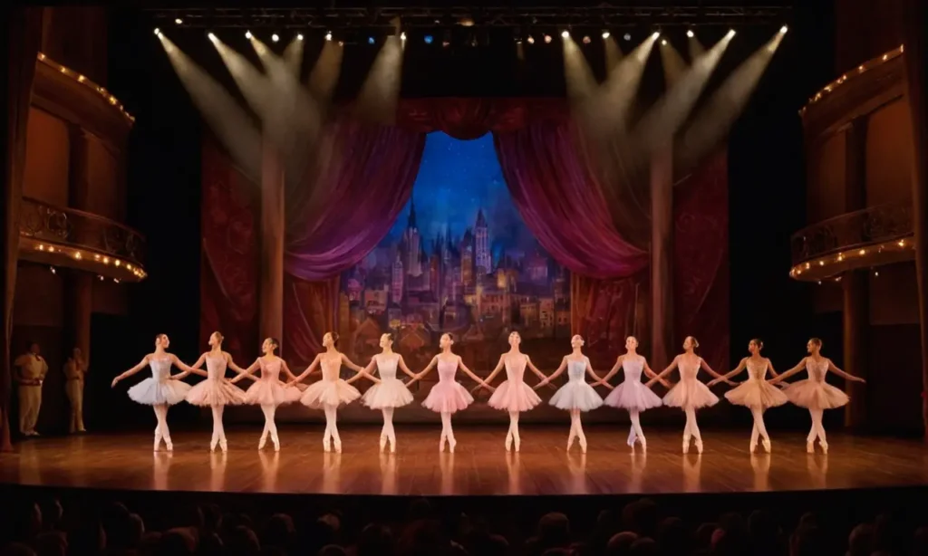 Ambiance captivante dun ballet enchanteur
