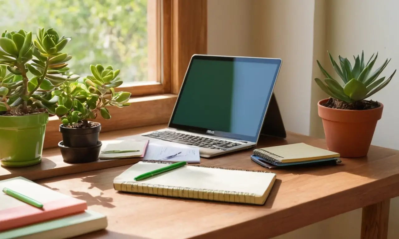 Bureau détude organisé et agréable