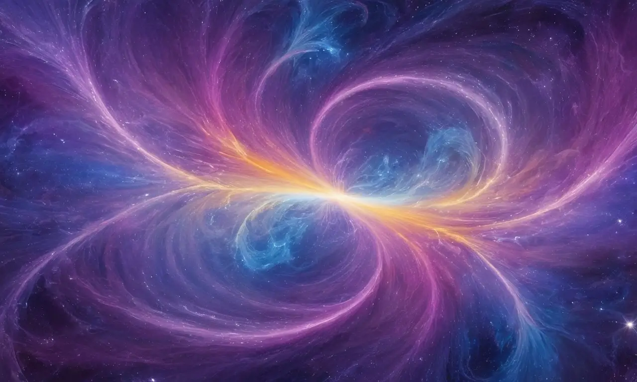 Énergie vibrante et mouvement artistique dynamique