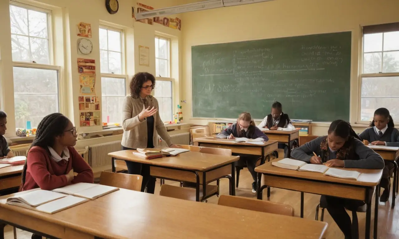 Une salle de classe dynamique et engagée