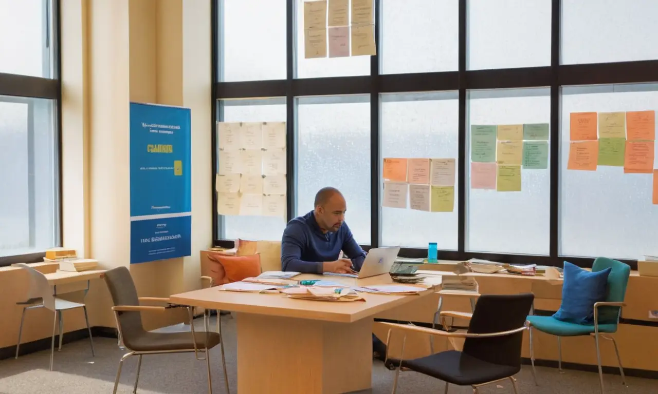 Table en bois, ambiance chaleureuse et interactive