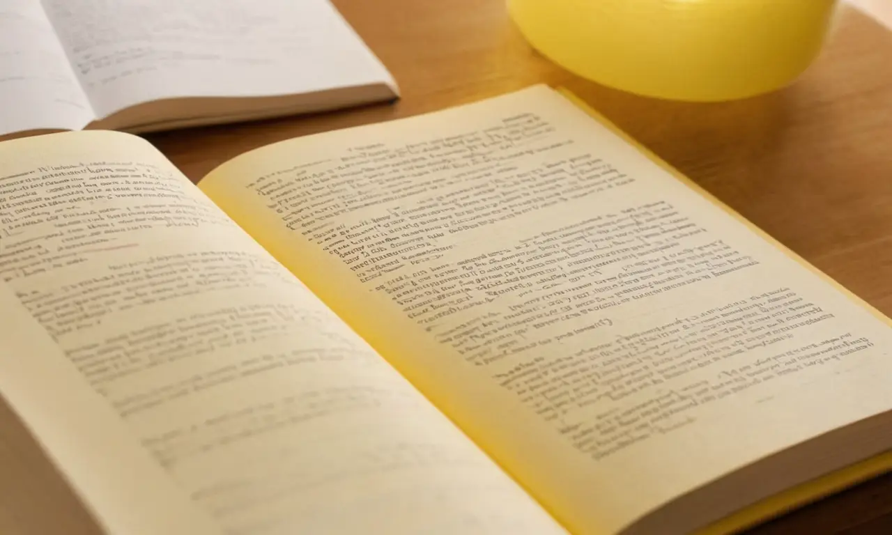 Pages de livre avec lumière et détails