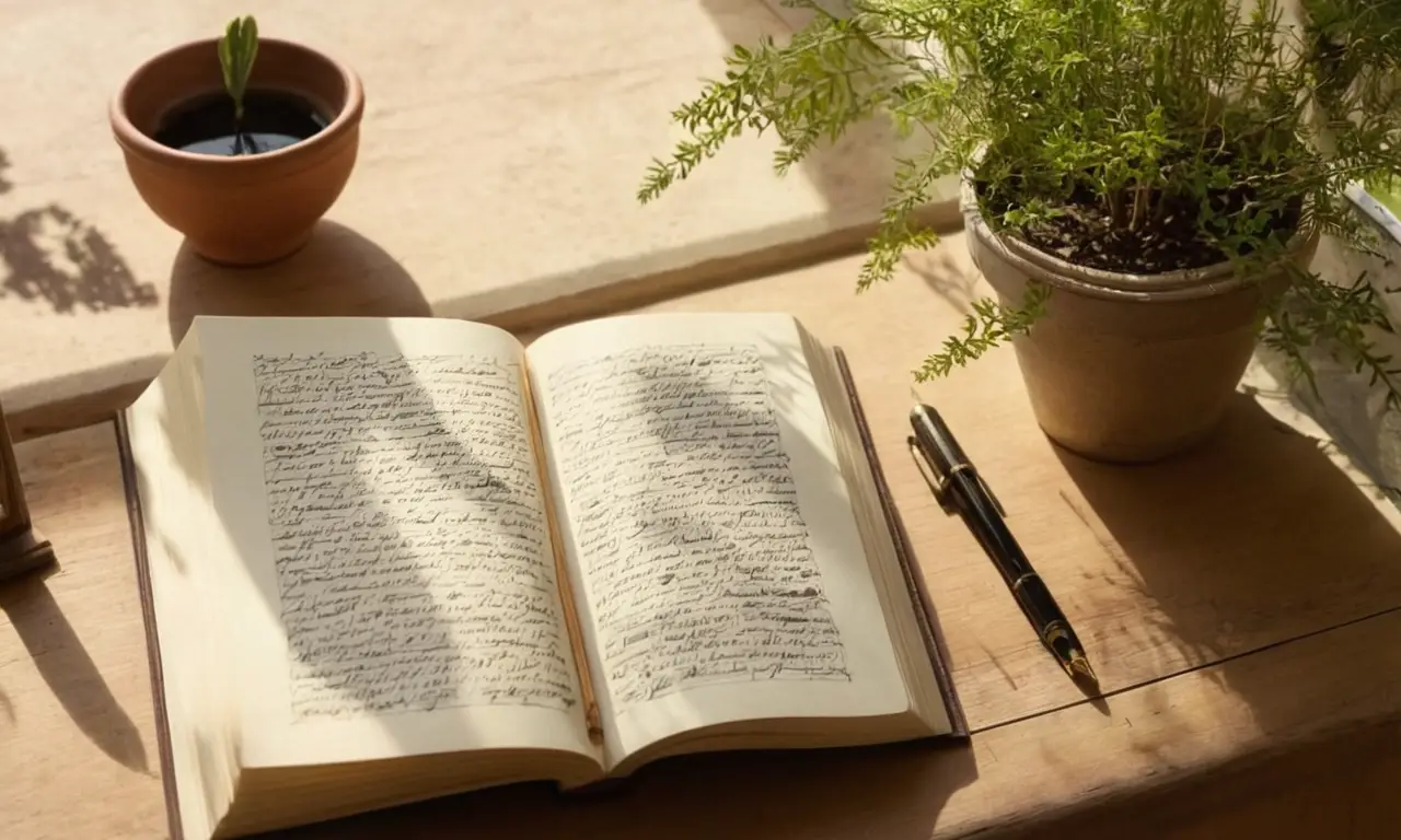 Livre ancien sur table, ambiance culturelle riche