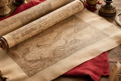 Un vieux parchemin révèle des héros mythologiques