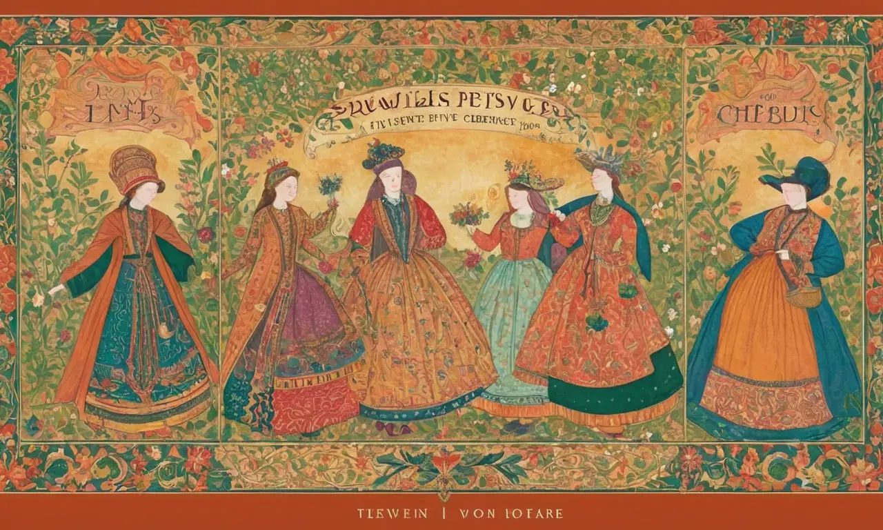 Couverture illustrée riche et colorée