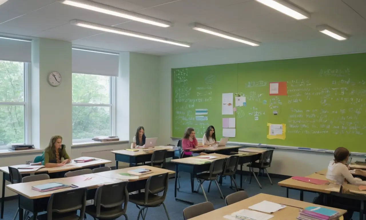 Une classe animée alliant technologie et créativité