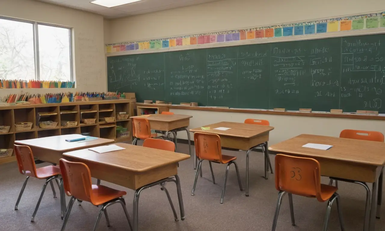 Une classe lumineuse prête pour lapprentissage