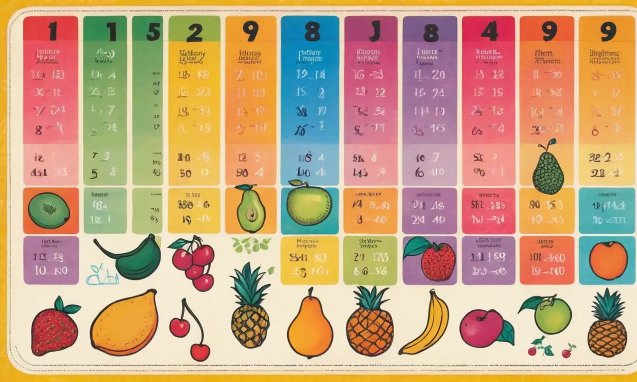 Affiche éducative colorée et engageante pour enfants