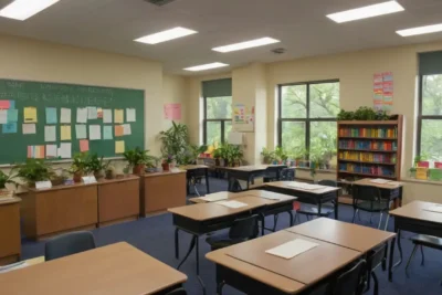 Salle de classe multiculturelle