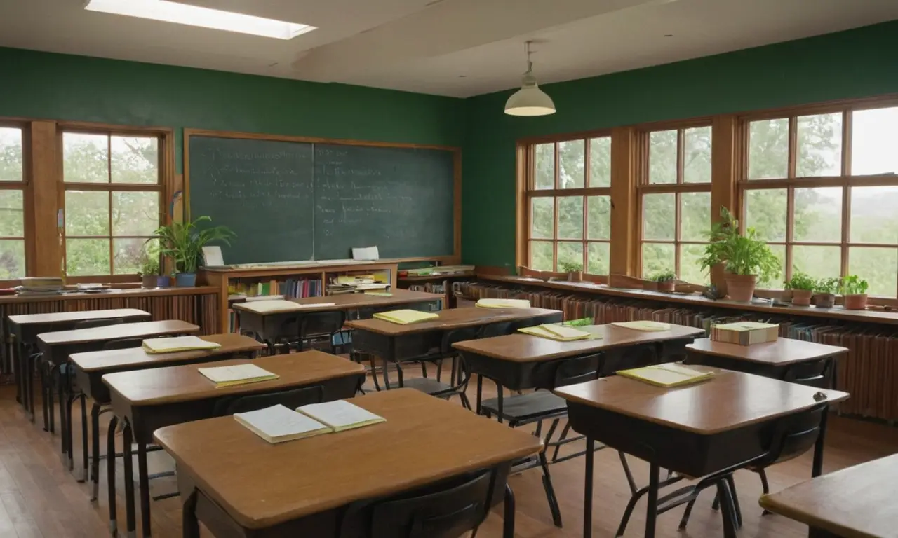 Une salle de classe pleine de vie