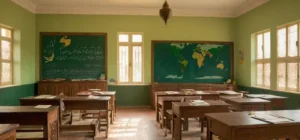 Salle de classe animée