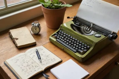 Bureau en désordre